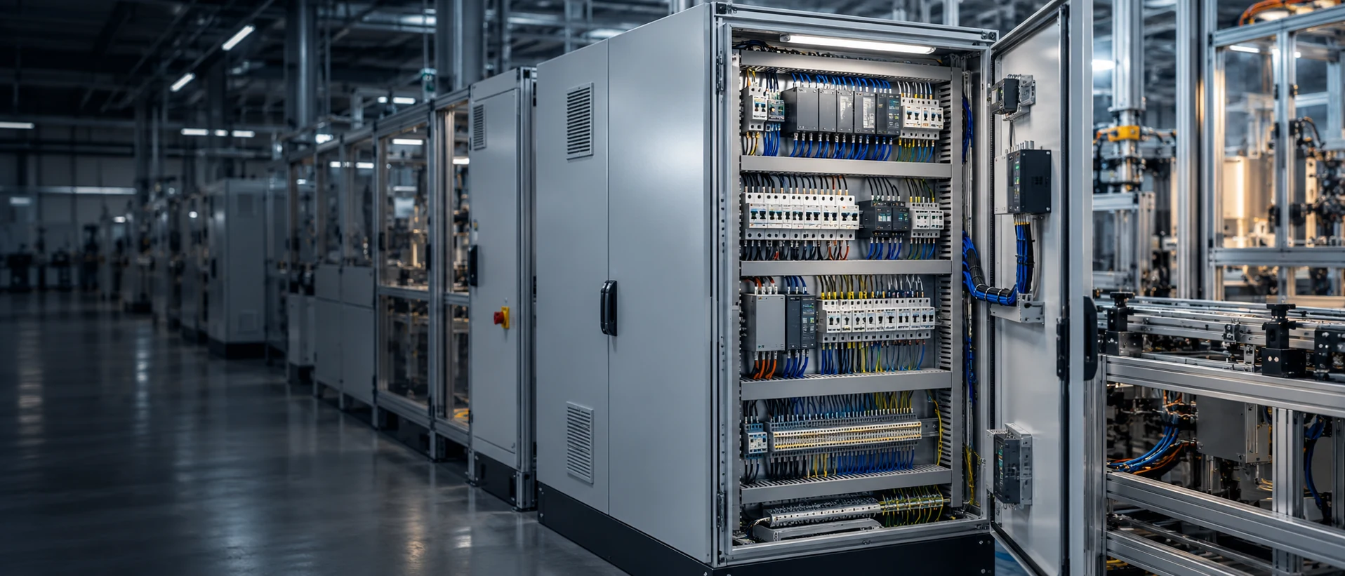 Endüstriyel Elektrik ve otomasyon temsili görseli